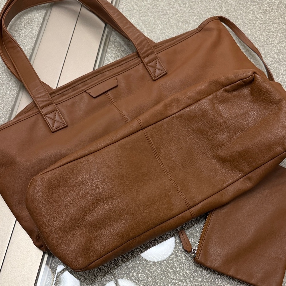 Leatherology Tote Bag with Pouch - Picture 5 of 11